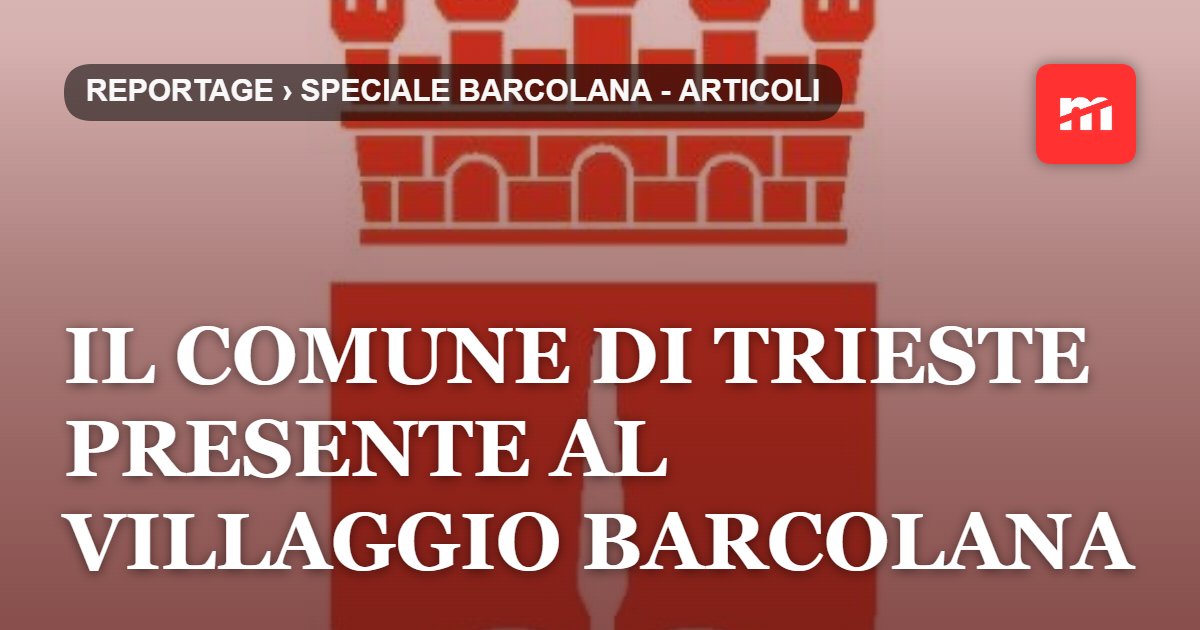 Il Comune di Trieste presente al Villaggio Barcolana
