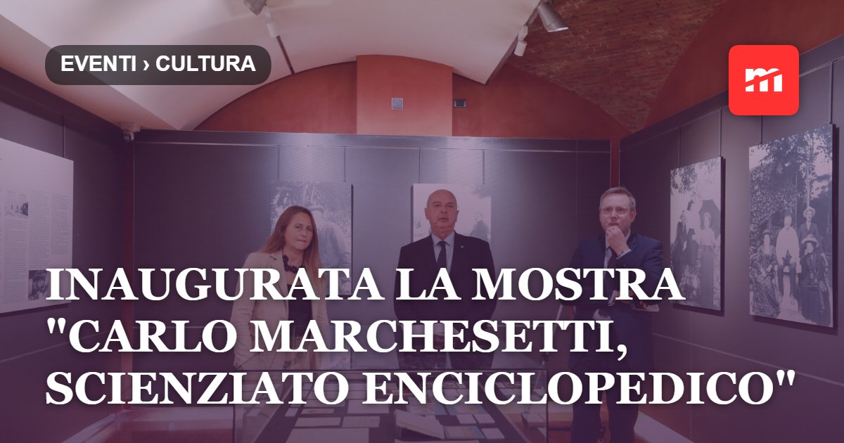 Inaugurata la mostra "Carlo Marchesetti, scienziato enciclopedico" allestita presso la sala "Attilio Selva" di Palazzo Gopcevich fino all'8 dicembre 2026