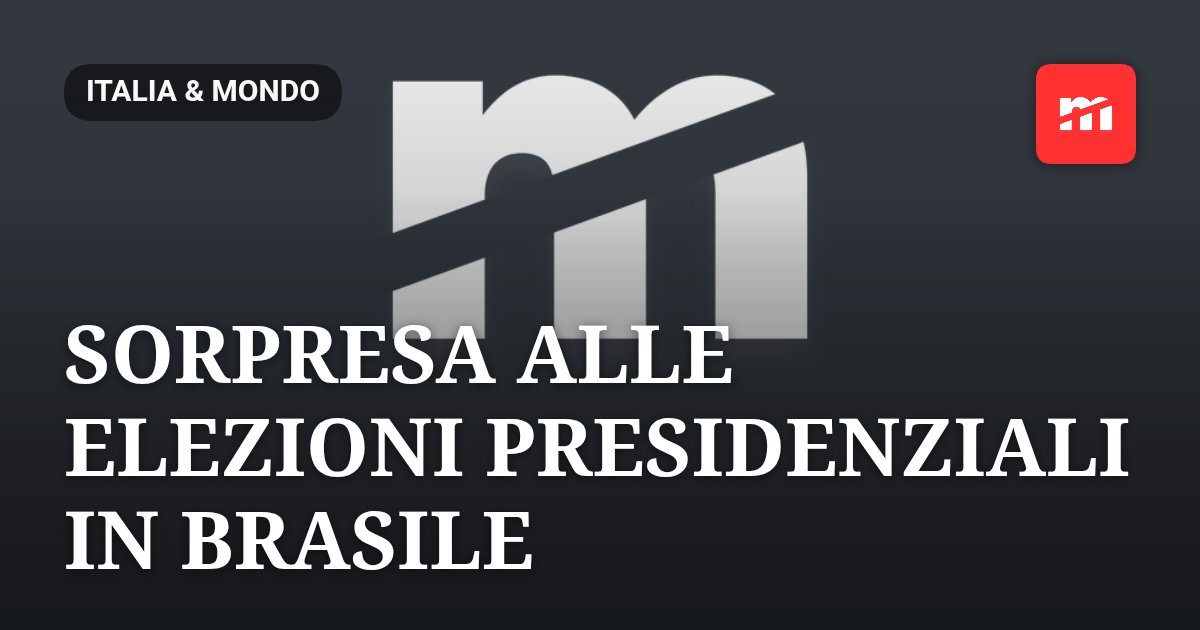Sorpresa in Brasile: Flávio Bolsonaro batte Lula al primo turno, si va al ballottaggio