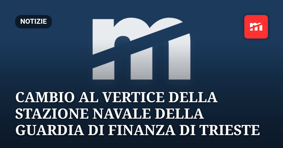 Cambio al vertice della Stazione Navale della Guardia di Finanza di Trieste: il capitano Lotronto nuovo comandante
