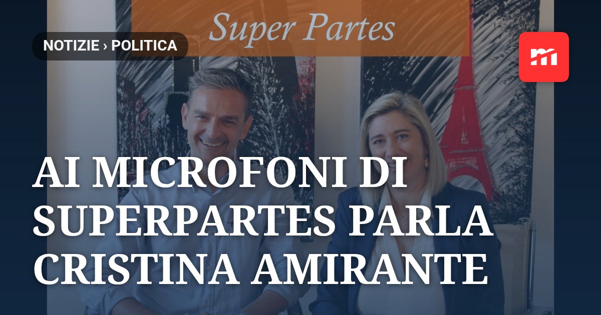 “Gorizia è la mia città e se sarò il prossimo candidato Sindaco ecco cosa farò” ai microfoni di Superpartes parla Cristina Amirante