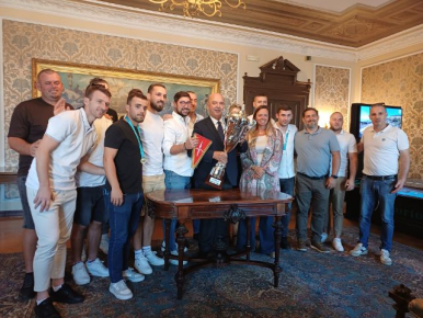 Ricevuta in Municipio una rappresentanza del "Torneo Città di Trieste"