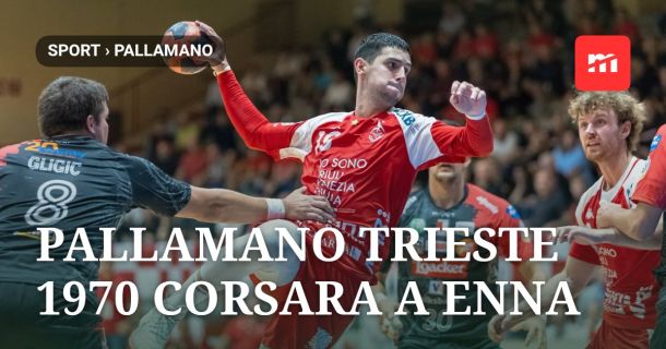 Pallamano Trieste 1970 corsara a Enna